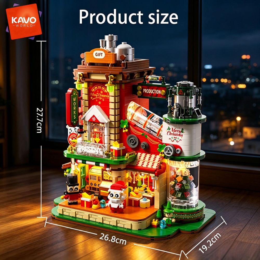 KAVOWORLD 2775PCS Mainan Blok  - Desk Setup Small Room ulasan dan harga