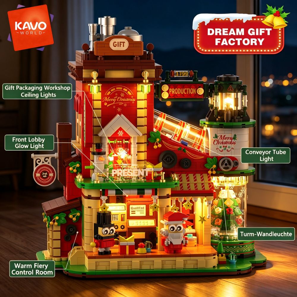 KAVOWORLD 2775PCS Mainan Blok  - Desk Setup Small Room ulasan dan harga