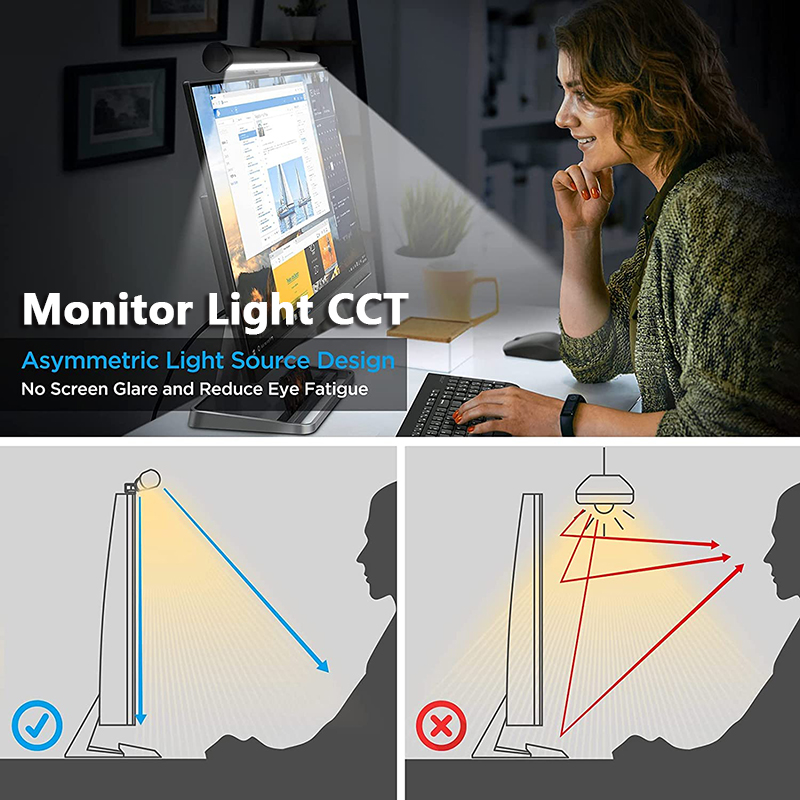 Lampu Meja LED 30CM dengan Per - Desk Setup Gaming ulasan dan harga