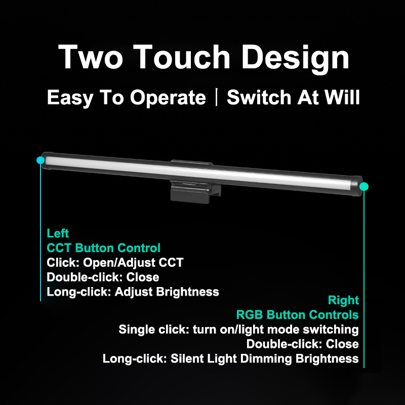 Lampu Meja LED 30CM dengan Per - Desk Setup Gaming ulasan dan harga