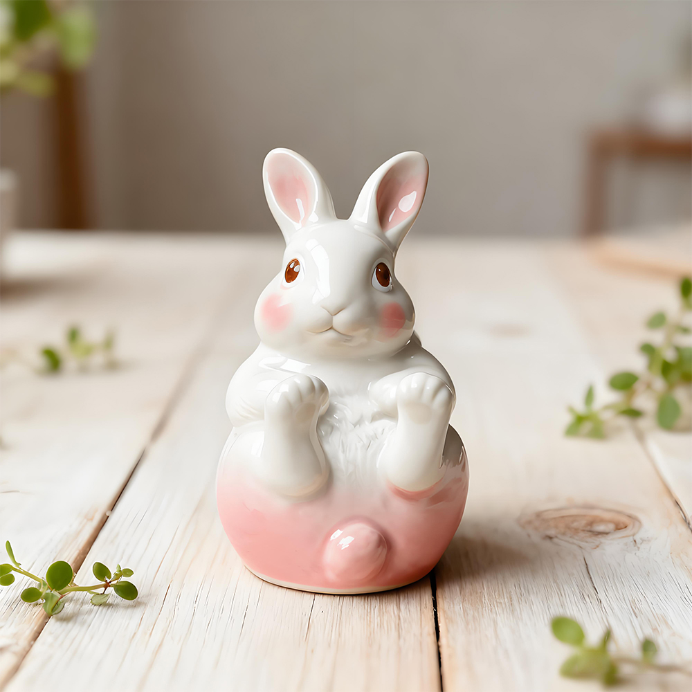 S0284 Tempat Ponsel Kelinci Lu - Desk Setup Cute ulasan dan harga