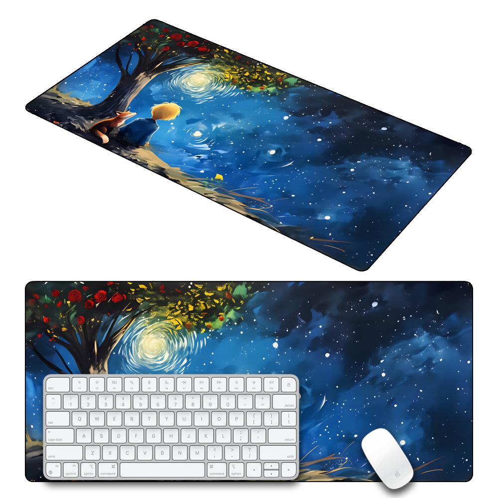 HYBXAXC Merah, Alas Meja Mouse - Desk Setup Red ulasan dan harga