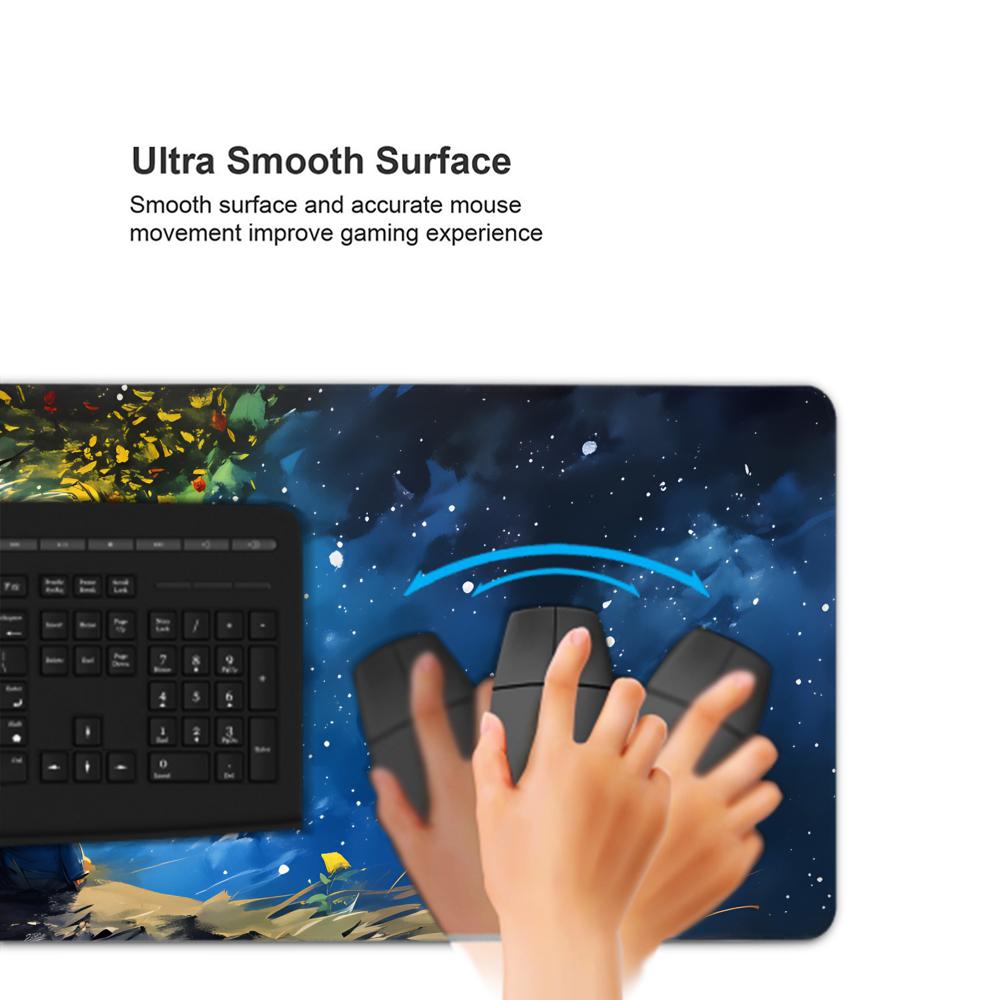 HYBXAXC Merah, Alas Meja Mouse - Desk Setup Red ulasan dan harga